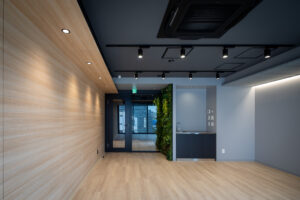 9階ラウンジ内より